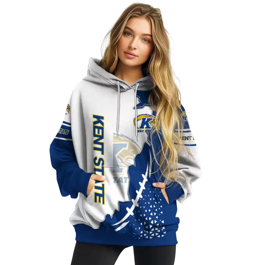 kent state golden flashes triangular pattern navy blue white hoodie high quality kent state golden flashes triangular pattern navy blue white hoodie high quality