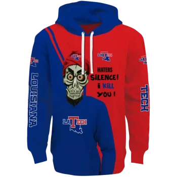la tech achmed skull blue hoodie best selling
