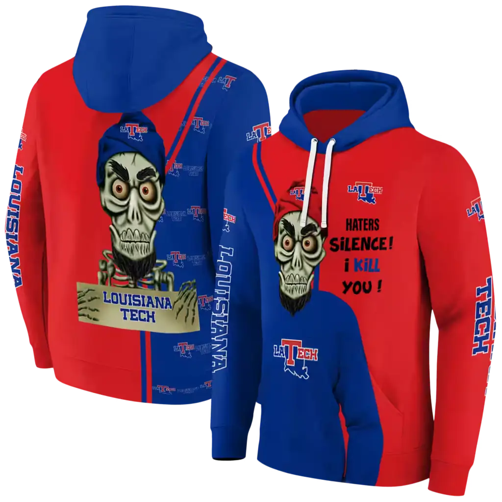 la tech achmed skull blue hoodie fashion forward la tech achmed skull blue hoodie fashion forward