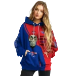 la tech achmed skull blue hoodie best selling