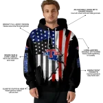 la tech american pride black hoodie best selling