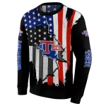 la tech american pride black hoodie best selling