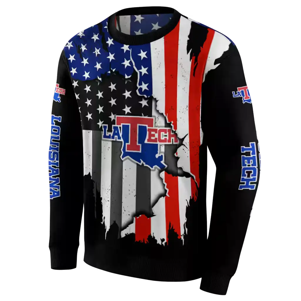 la tech american pride black hoodie new arrival la tech american pride black hoodie new arrival