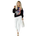 la tech american pride black hoodie best selling