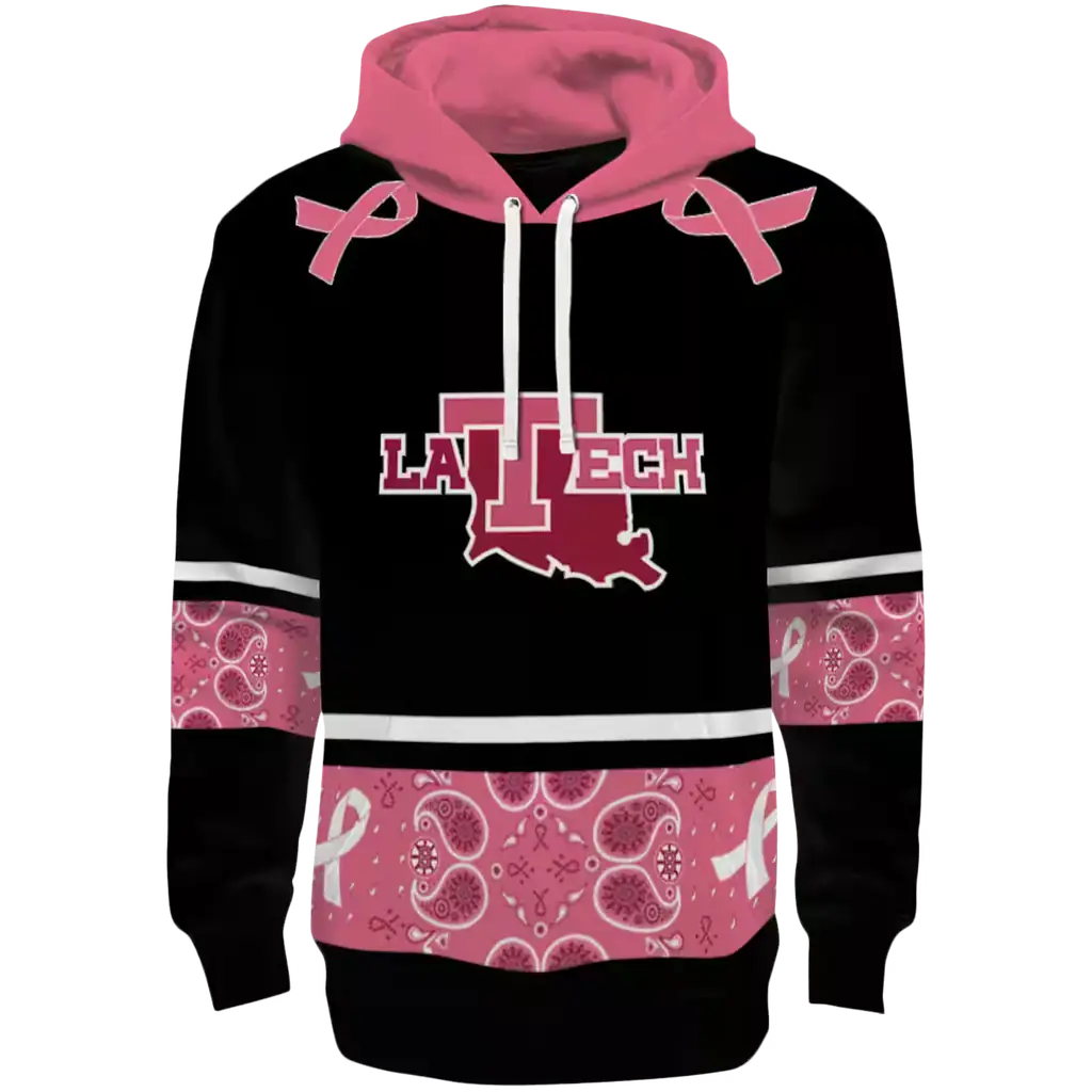 la tech awareness ribbon black pink hoodie best selling la tech awareness ribbon black pink hoodie best selling