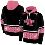 la tech awareness ribbon black pink hoodie best selling
