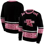 la tech awareness ribbon black pink hoodie best selling