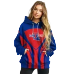 la tech concentric lines blue black hoodie best selling