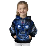 la tech demonic skull blue black hoodie best selling