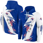 la tech dynamic slash blue white hoodie best selling