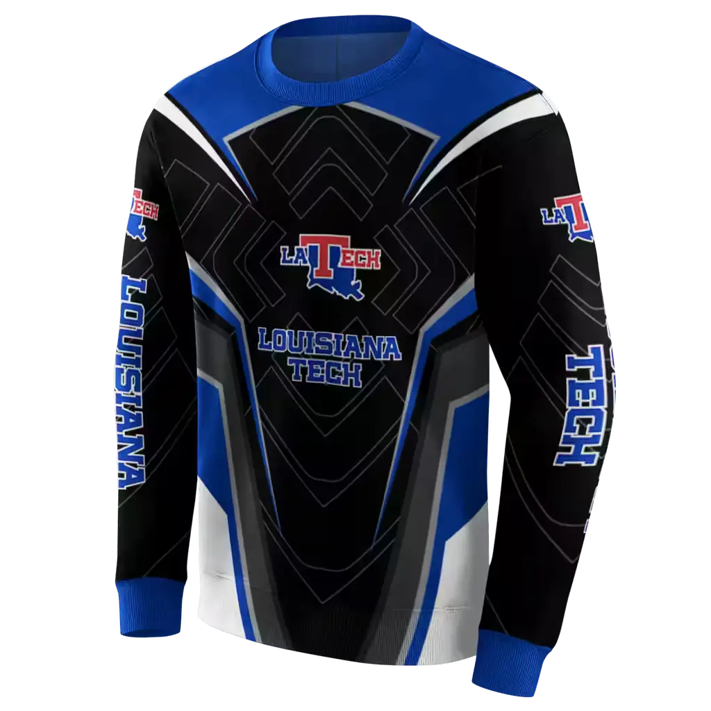 la tech futuristic pattern blue black hoodie new arrival la tech futuristic pattern blue black hoodie new arrival