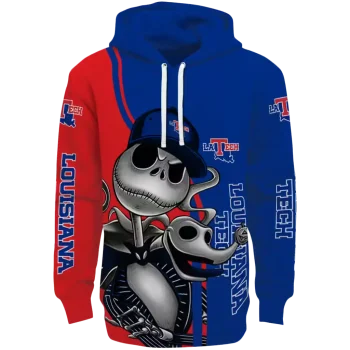 la tech jack skellington blue hoodie best selling