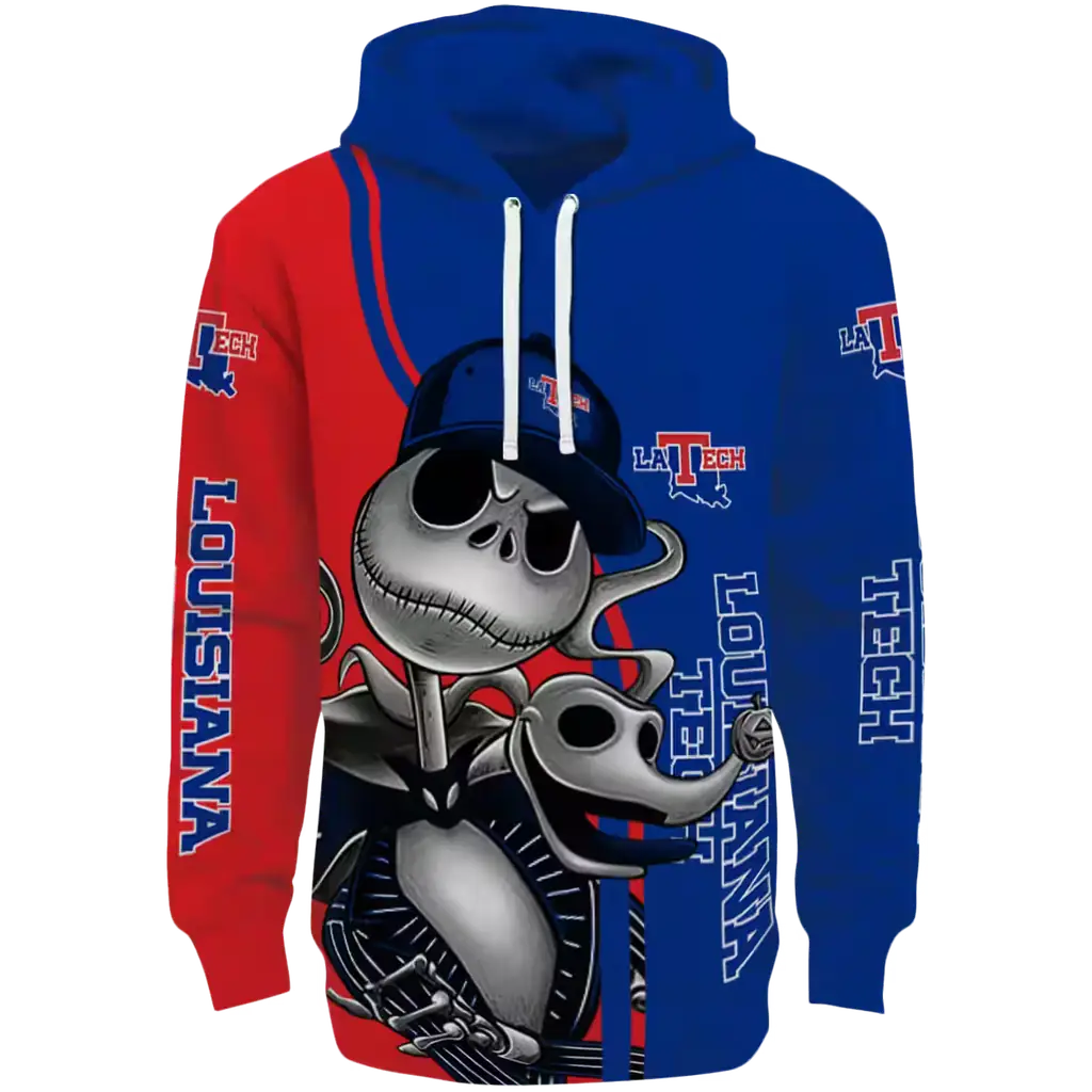 la tech jack skellington blue hoodie best selling la tech jack skellington blue hoodie best selling