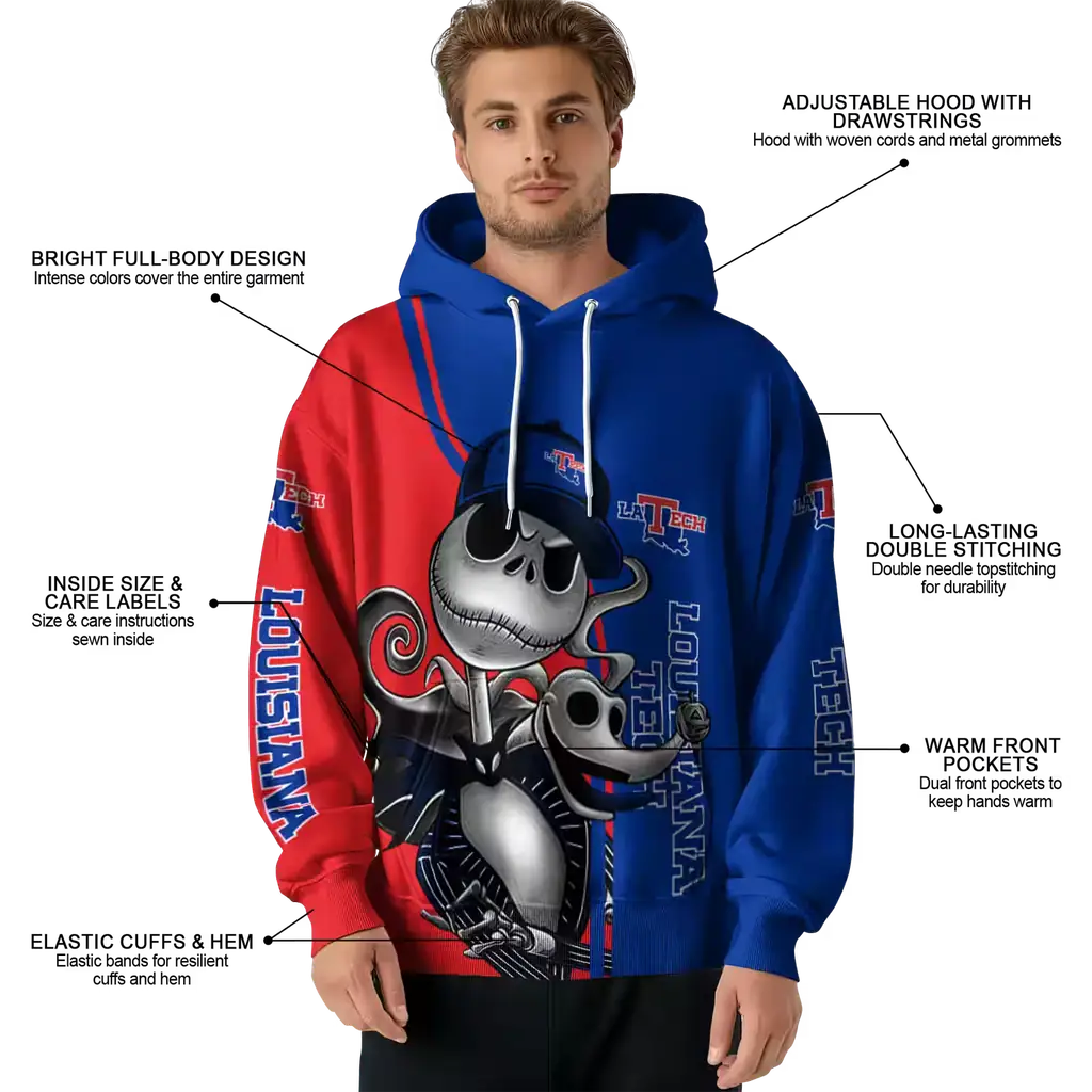 la tech jack skellington blue hoodie latest model la tech jack skellington blue hoodie latest model