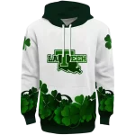 la tech lucky motif white green hoodie best selling