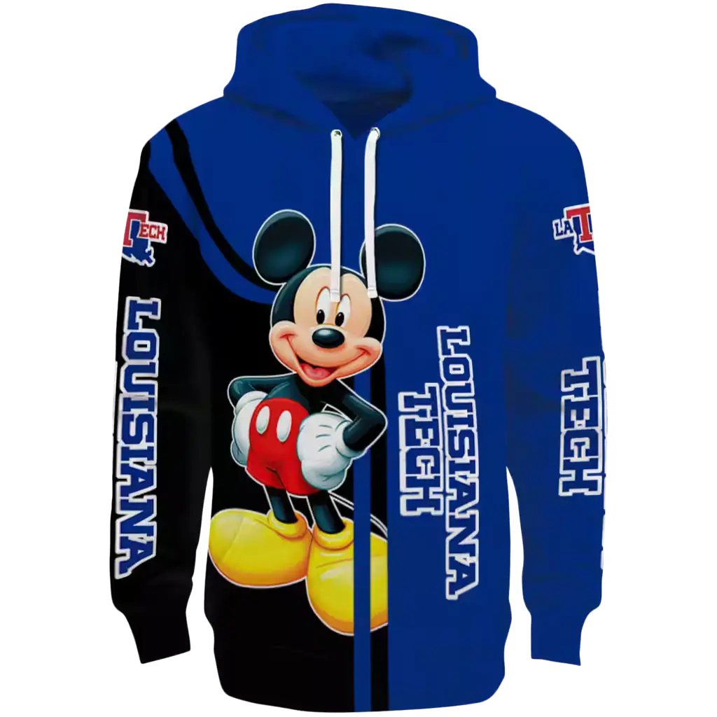 la tech mickey mouse blue black hoodie best selling la tech mickey mouse blue black hoodie best selling