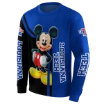 la tech mickey mouse blue black hoodie best selling