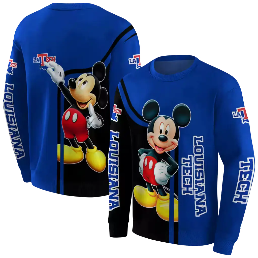 la tech mickey mouse blue black hoodie premium grade la tech mickey mouse blue black hoodie premium grade