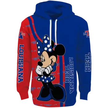 la tech minnie mouse blue hoodie best selling