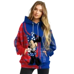 la tech minnie mouse blue hoodie best selling