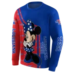 la tech minnie mouse blue hoodie best selling