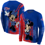 la tech minnie mouse blue hoodie best selling