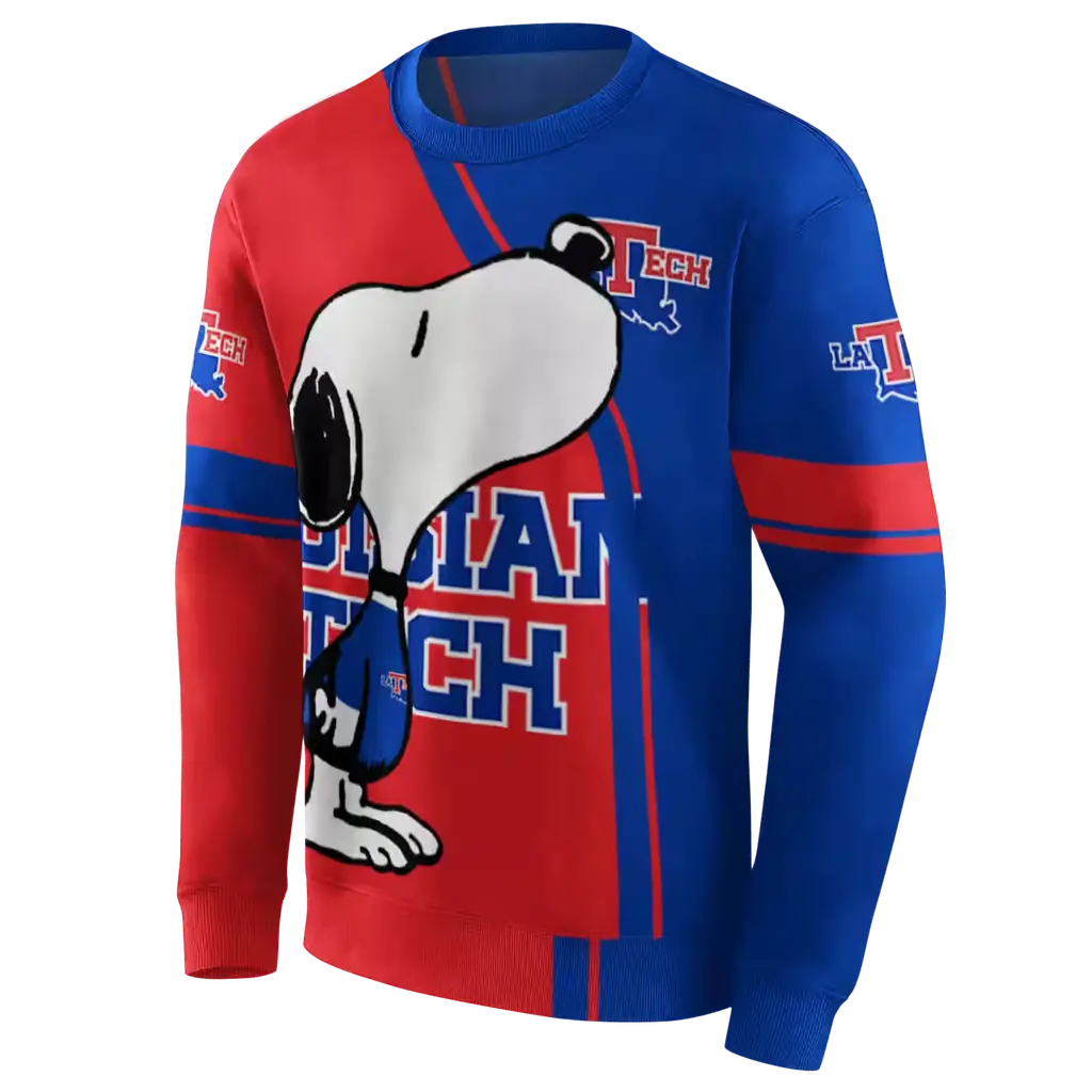 la tech playful snoopy blue hoodie new arrival la tech playful snoopy blue hoodie new arrival