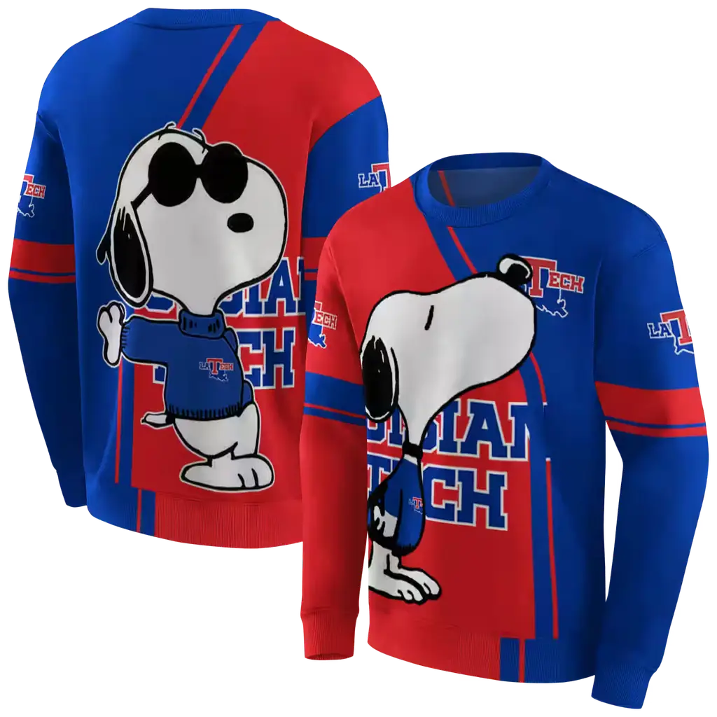 la tech playful snoopy blue hoodie premium grade la tech playful snoopy blue hoodie premium grade