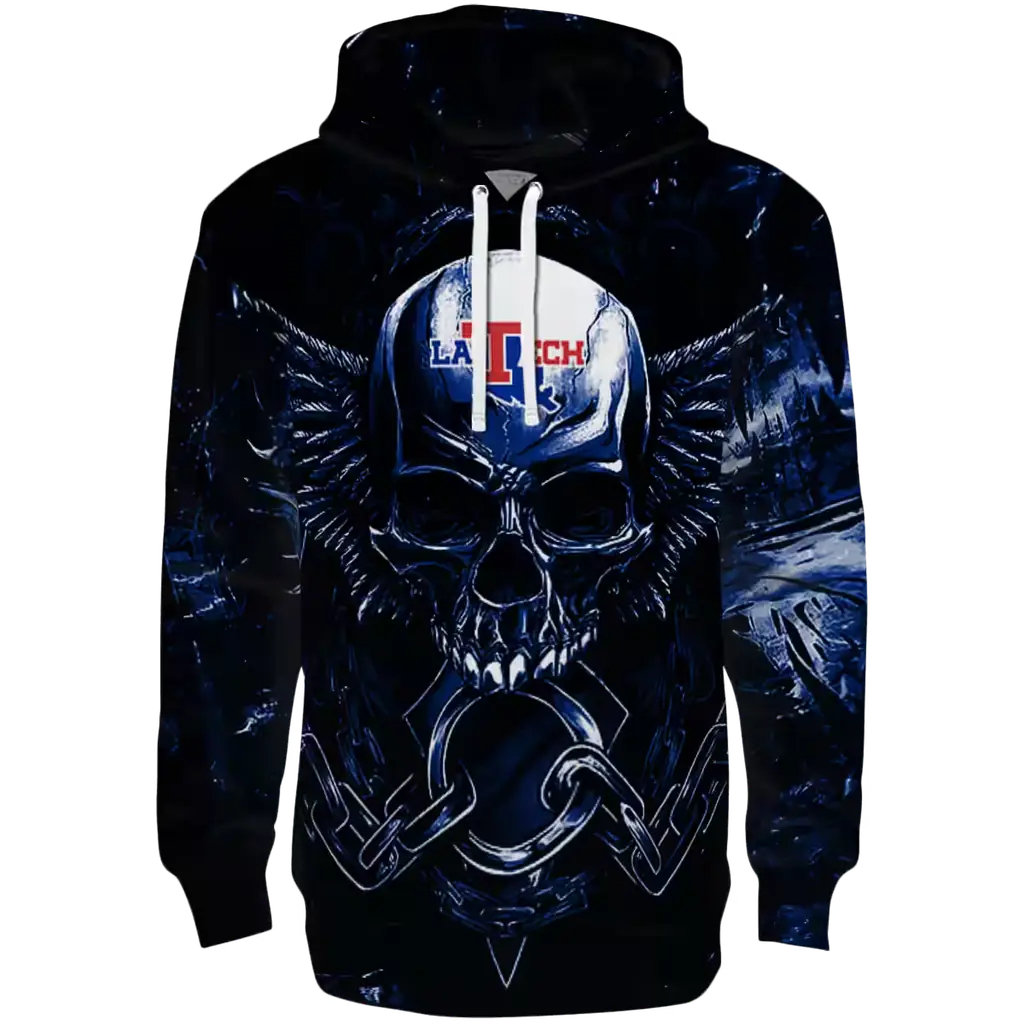 la tech skull artwork blue black hoodie best selling la tech skull artwork blue black hoodie best selling