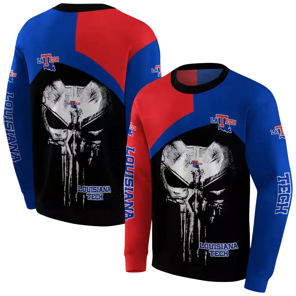 la tech skull punisher red black hoodie premium grade la tech skull punisher red black hoodie premium grade