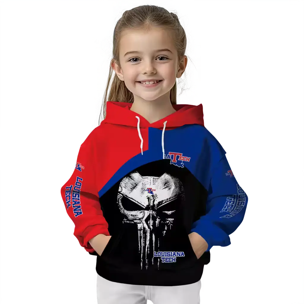 la tech skull punisher red black hoodie top rated la tech skull punisher red black hoodie top rated