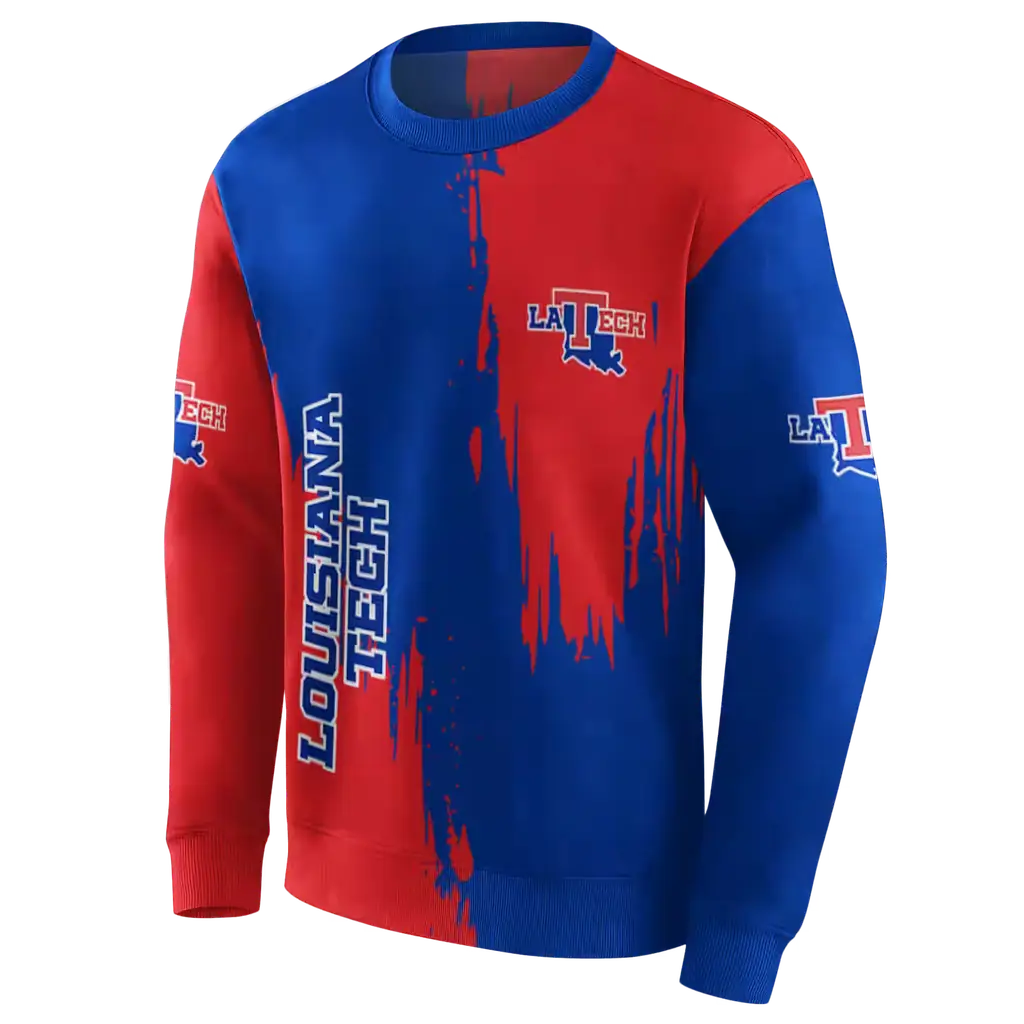 la tech splatter effect blue hoodie new arrival la tech splatter effect blue hoodie new arrival