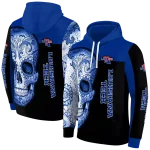 la tech sugar skull blue black hoodie best selling
