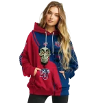liberty flames achmed skull red hoodie best selling