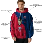 liberty flames achmed skull red hoodie best selling