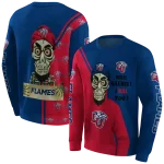 liberty flames achmed skull red hoodie best selling