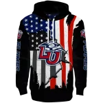 liberty flames american pride black hoodie best selling