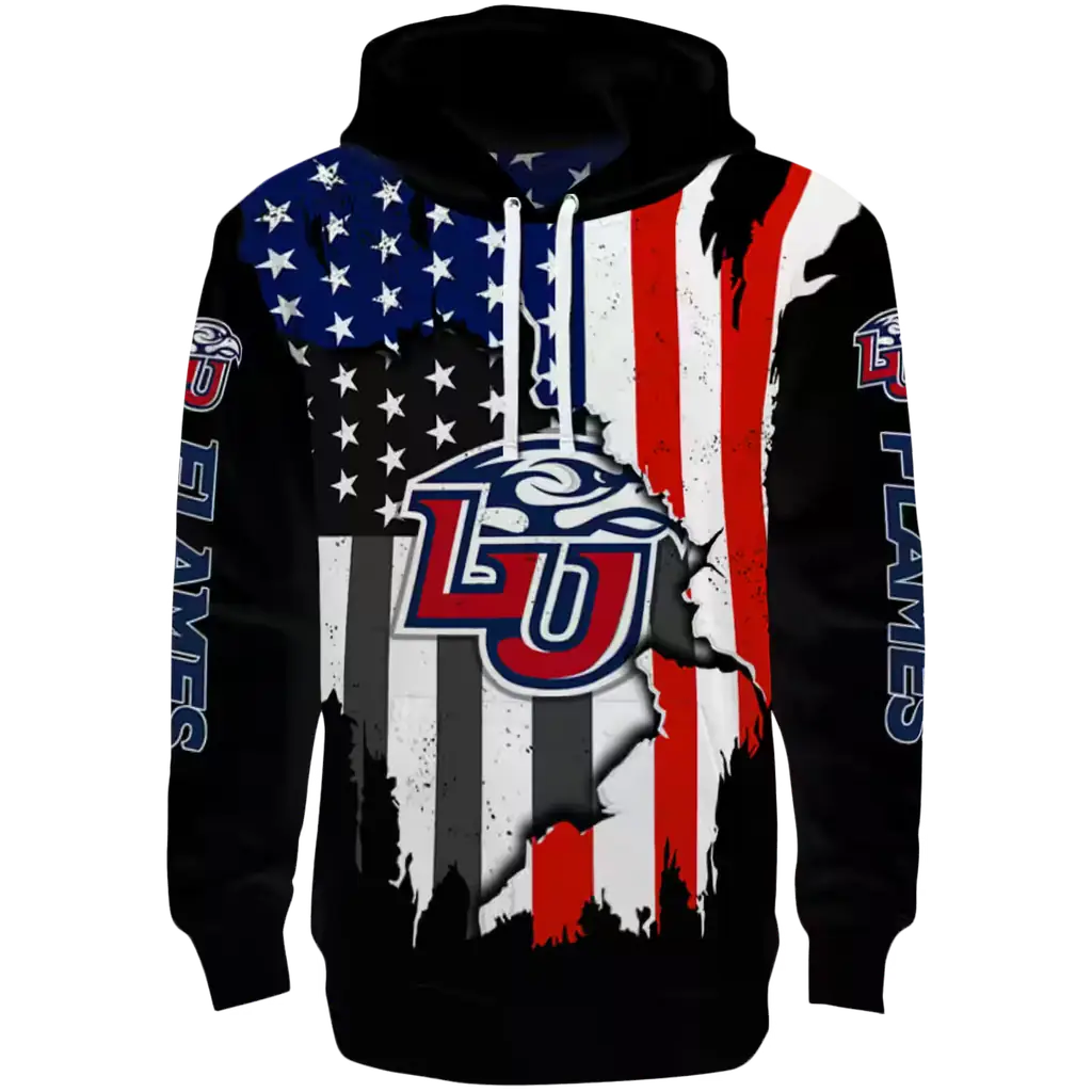liberty flames american pride black hoodie best selling liberty flames american pride black hoodie best selling