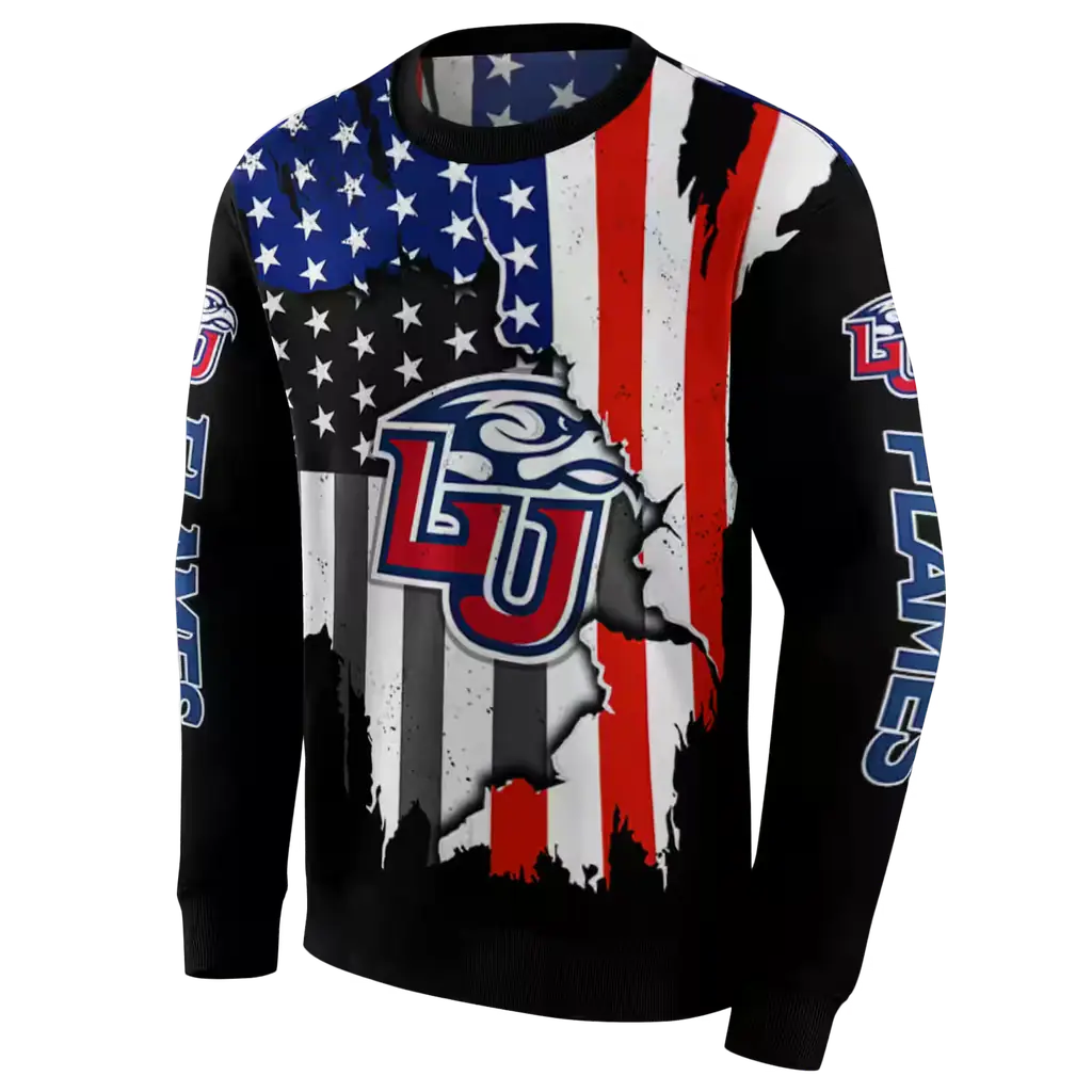 liberty flames american pride black hoodie new arrival liberty flames american pride black hoodie new arrival