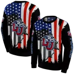 liberty flames american pride black hoodie best selling