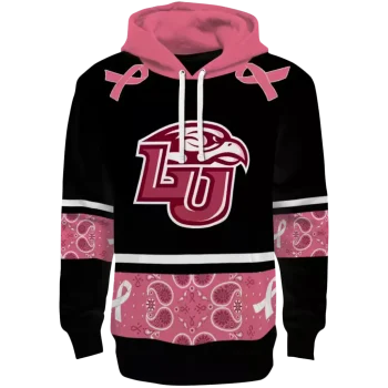 liberty flames awareness ribbon black pink hoodie best selling