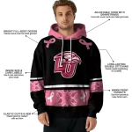 liberty flames awareness ribbon black pink hoodie best selling
