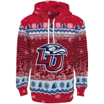 liberty flames christmas trees red hoodie best selling