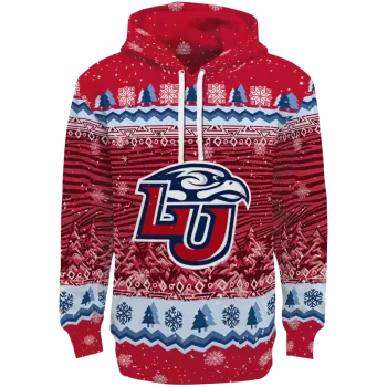 liberty flames christmas trees red hoodie best selling