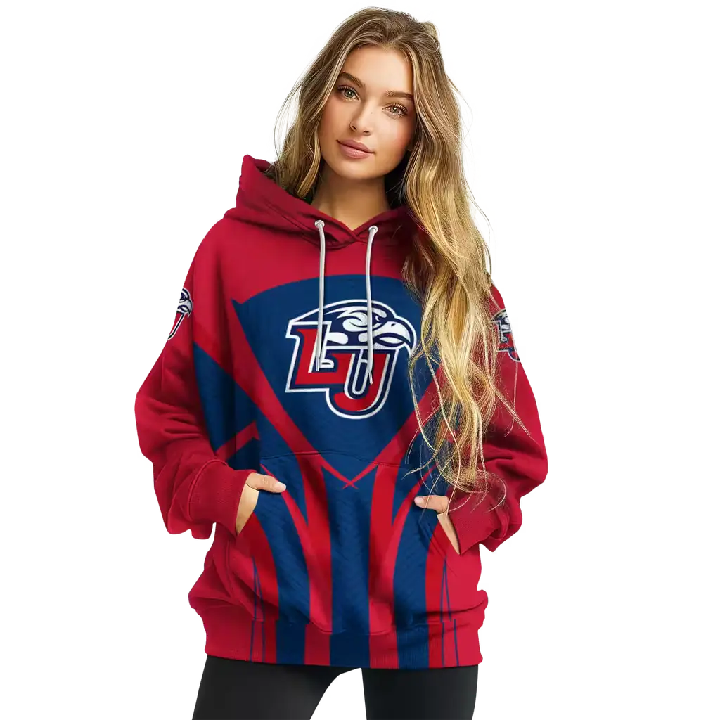 liberty flames concentric lines red black hoodie high quality liberty flames concentric lines red black hoodie high quality