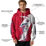 liberty flames dynamic slash red white hoodie best selling