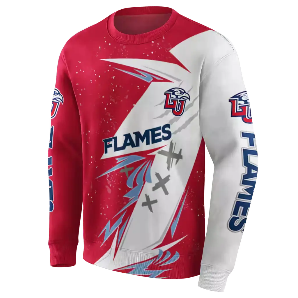 liberty flames dynamic slash red white hoodie new arrival liberty flames dynamic slash red white hoodie new arrival