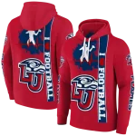 liberty flames football heartbeat red hoodie best selling