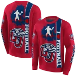 liberty flames football heartbeat red hoodie best selling