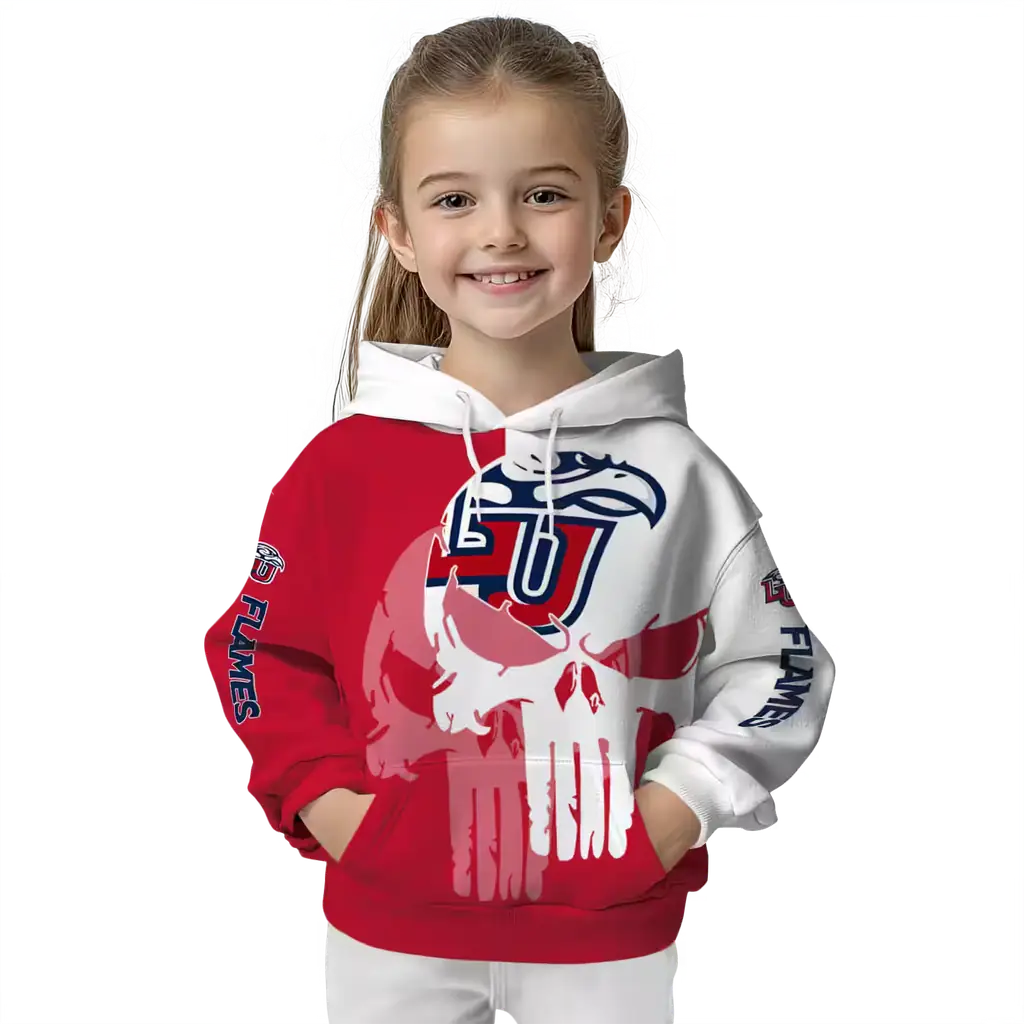 liberty flames graphic punisher red white hoodie top rated liberty flames graphic punisher red white hoodie top rated